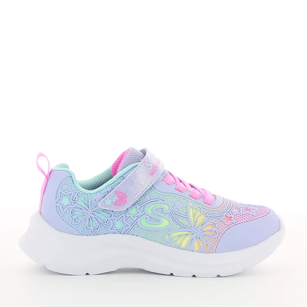 Image (2) de la chaussures Skechers - Baskets Violet / Lilas en Multi-Matières Image (2) de la chaussures Skechers - Baskets Violet / Lilas en Multi-Matières