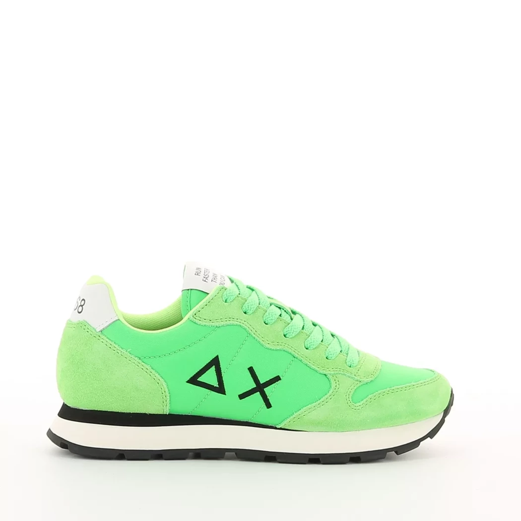 Image (2) de la chaussures Sun68 - Baskets Vert en Cuir nubuck Image (2) de la chaussures Sun68 - Baskets Vert en Cuir nubuck