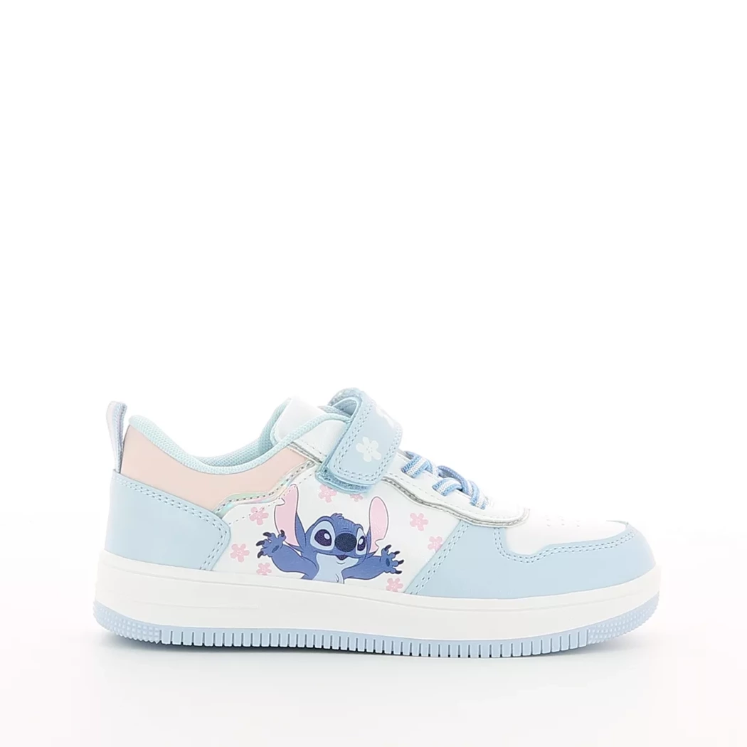 Image (2) de la chaussures Stitch - Baskets Blanc en Cuir synthétique Image (2) de la chaussures Stitch - Baskets Blanc en Cuir synthétique