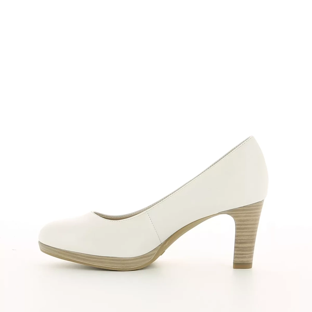 Image (4) de la chaussures Tamaris - Escarpins Blanc en Cuir Image (4) de la chaussures Tamaris - Escarpins Blanc en Cuir