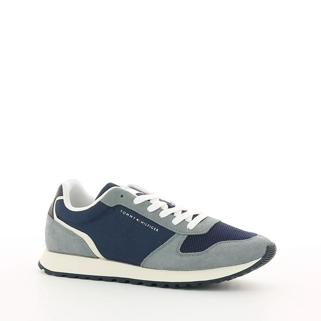 Image (1) de la chaussures Tommy Hilfiger - Baskets Bleu en Cuir nubuck Image (1) de la chaussures Tommy Hilfiger - Baskets Bleu en Cuir nubuck