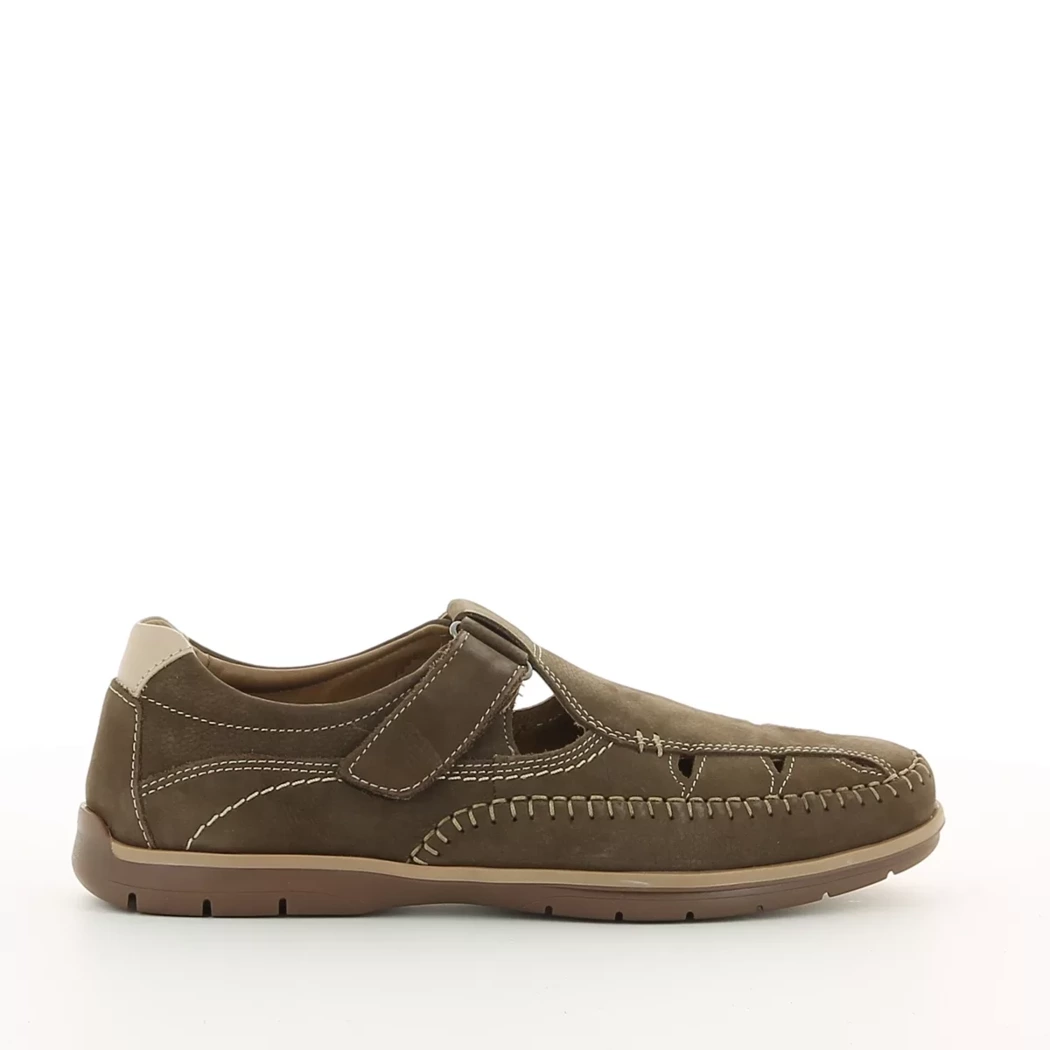Image (2) de la chaussures Off Shore - Sandales et Nu-Pieds Taupe en Cuir Image (2) de la chaussures Off Shore - Sandales et Nu-Pieds Taupe en Cuir