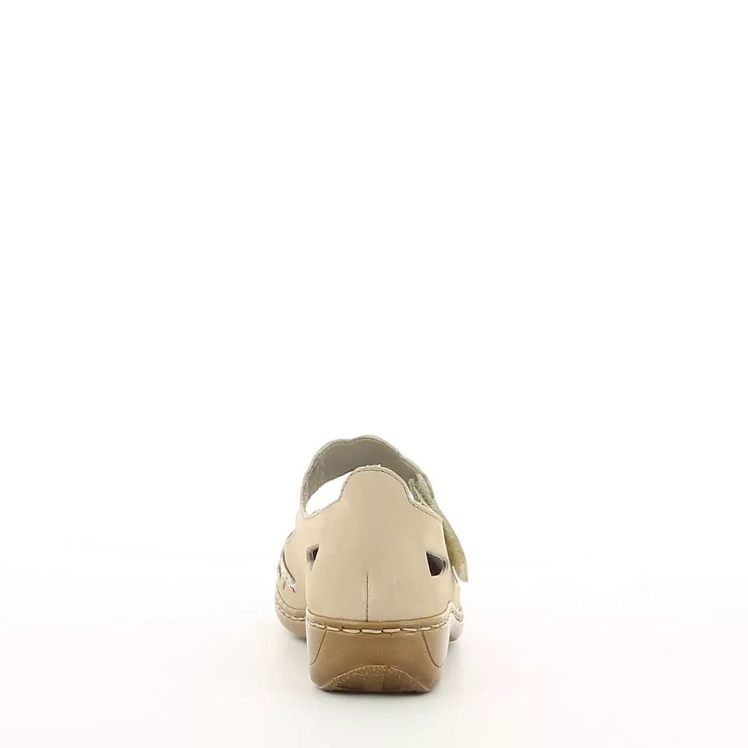 Image (3) de la chaussures Rieker - Ballerines Beige en Cuir nubuck Image (3) de la chaussures Rieker - Ballerines Beige en Cuir nubuck