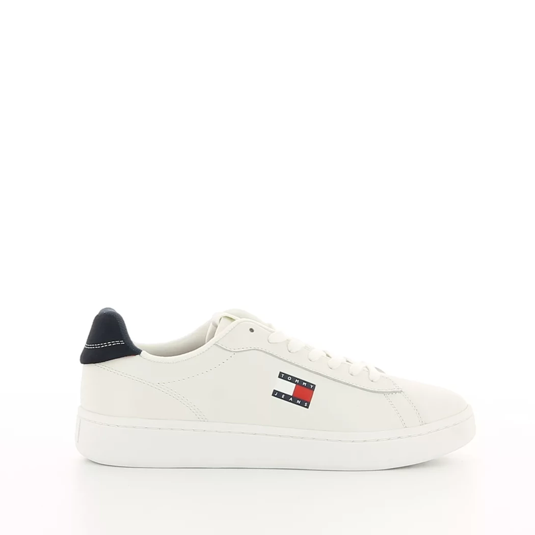 Image (2) de la chaussures Tommy jeans - Baskets Blanc en Cuir