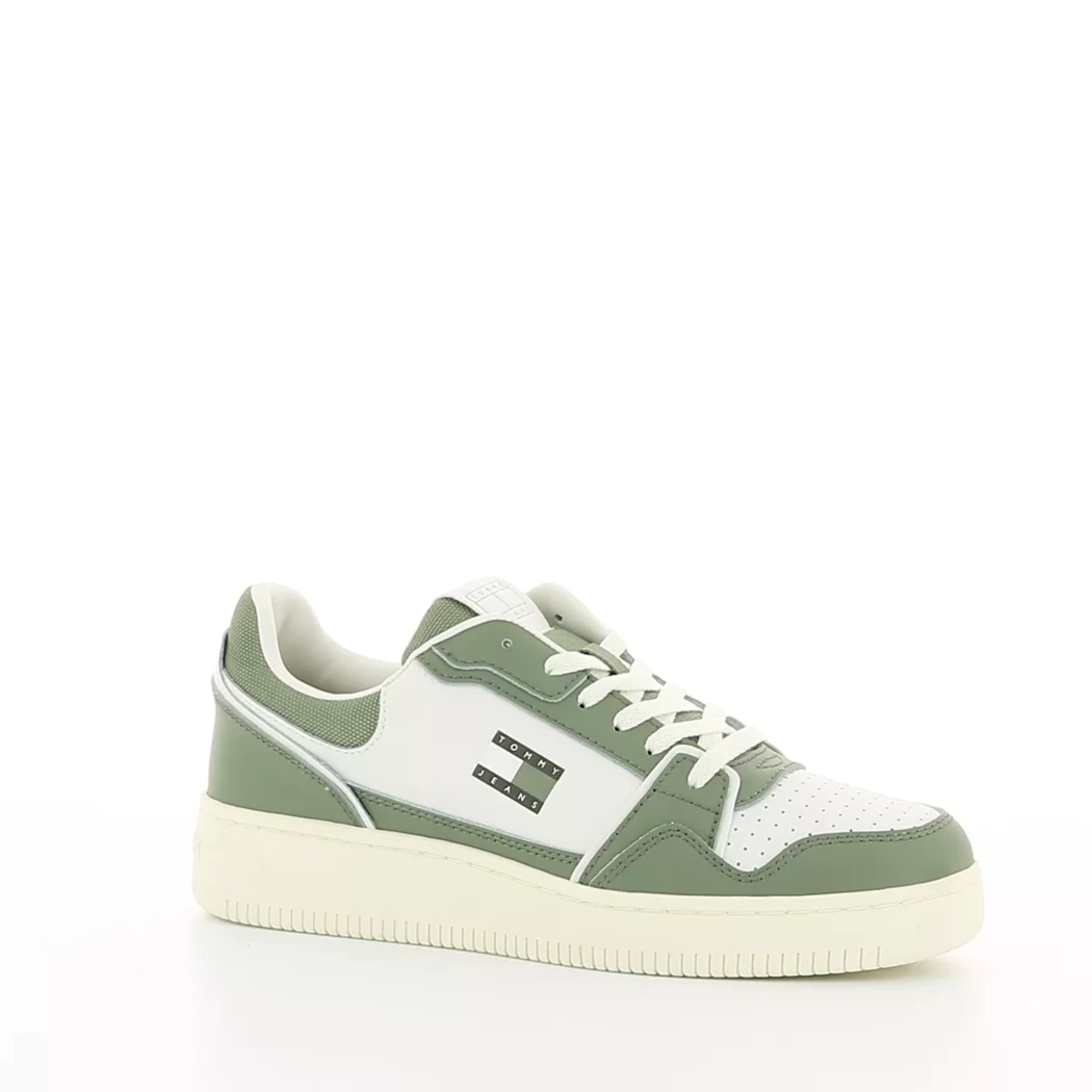 Image (1) de la chaussures Tommy jeans - Baskets Blanc en Cuir