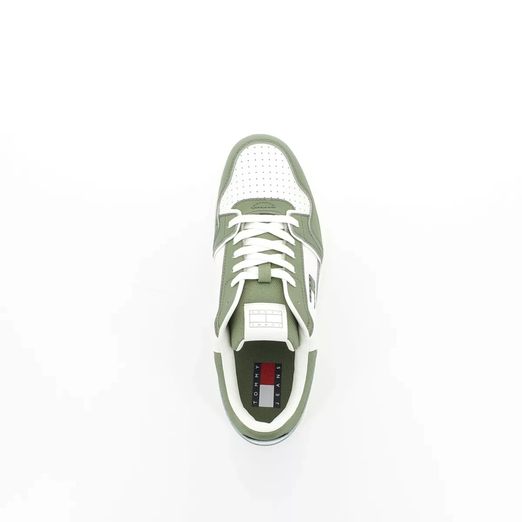 Image (6) de la chaussures Tommy jeans - Baskets Blanc en Cuir