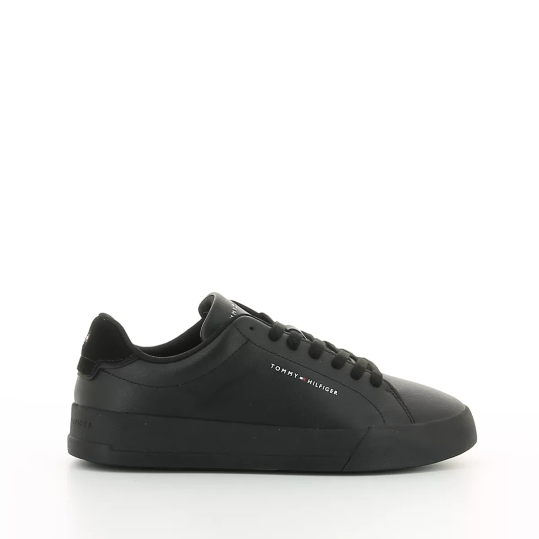 Image (2) de la chaussures Tommy Hilfiger - Baskets Noir en Cuir