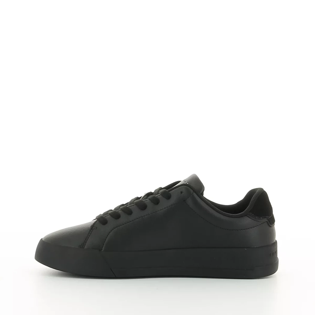 Image (4) de la chaussures Tommy Hilfiger - Baskets Noir en Cuir