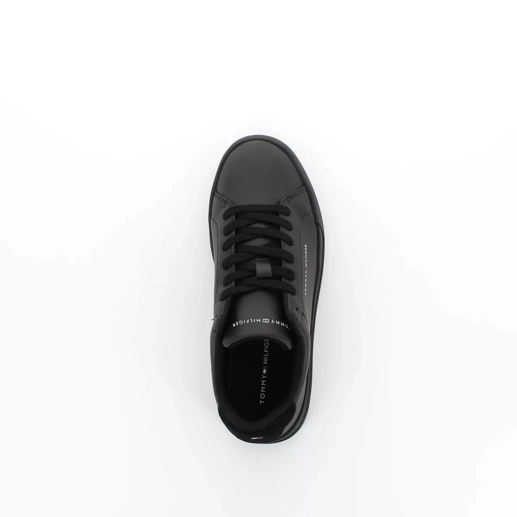 Image (6) de la chaussures Tommy Hilfiger - Baskets Noir en Cuir