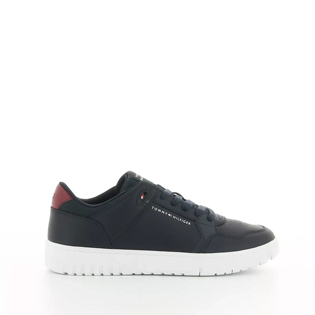 Image (2) de la chaussures Tommy Hilfiger - Baskets Bleu en Cuir Image (2) de la chaussures Tommy Hilfiger - Baskets Bleu en Cuir