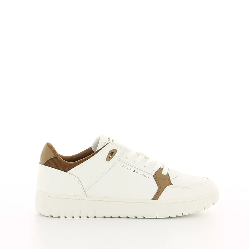 Image (2) de la chaussures Tommy Hilfiger - Baskets Blanc en Cuir Image (2) de la chaussures Tommy Hilfiger - Baskets Blanc en Cuir
