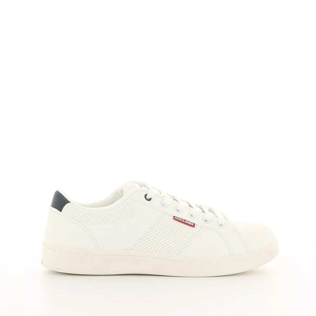 Image (2) de la chaussures Jack & Jones - Baskets Blanc en Cuir synthétique Image (2) de la chaussures Jack & Jones - Baskets Blanc en Cuir synthétique