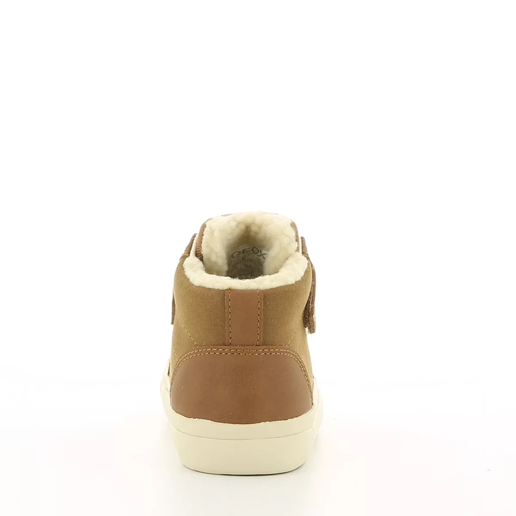 Image (3) de la chaussures Geox - Bottines Cuir naturel / Cognac en Cuir synthétique