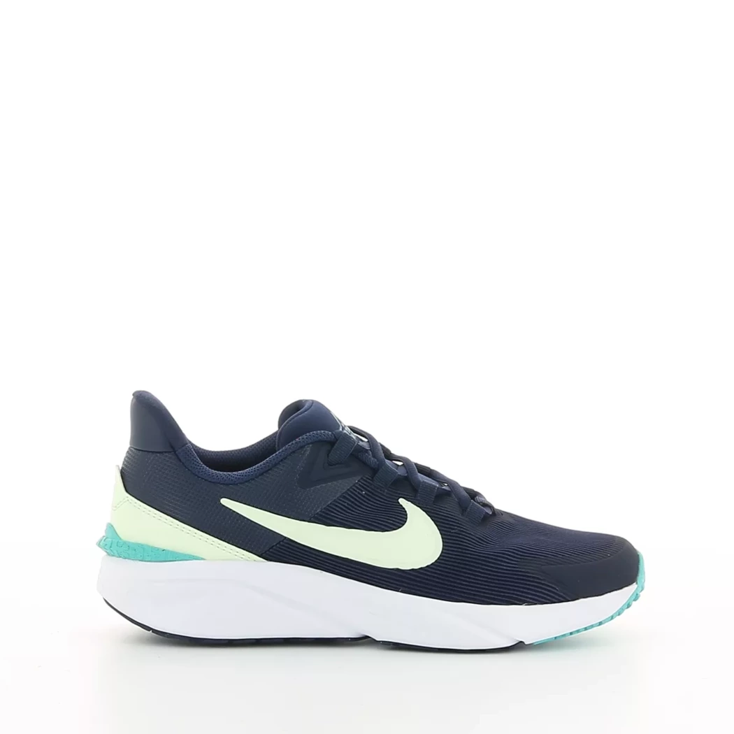 Image (2) de la chaussures Nike - Baskets Bleu en Textile
