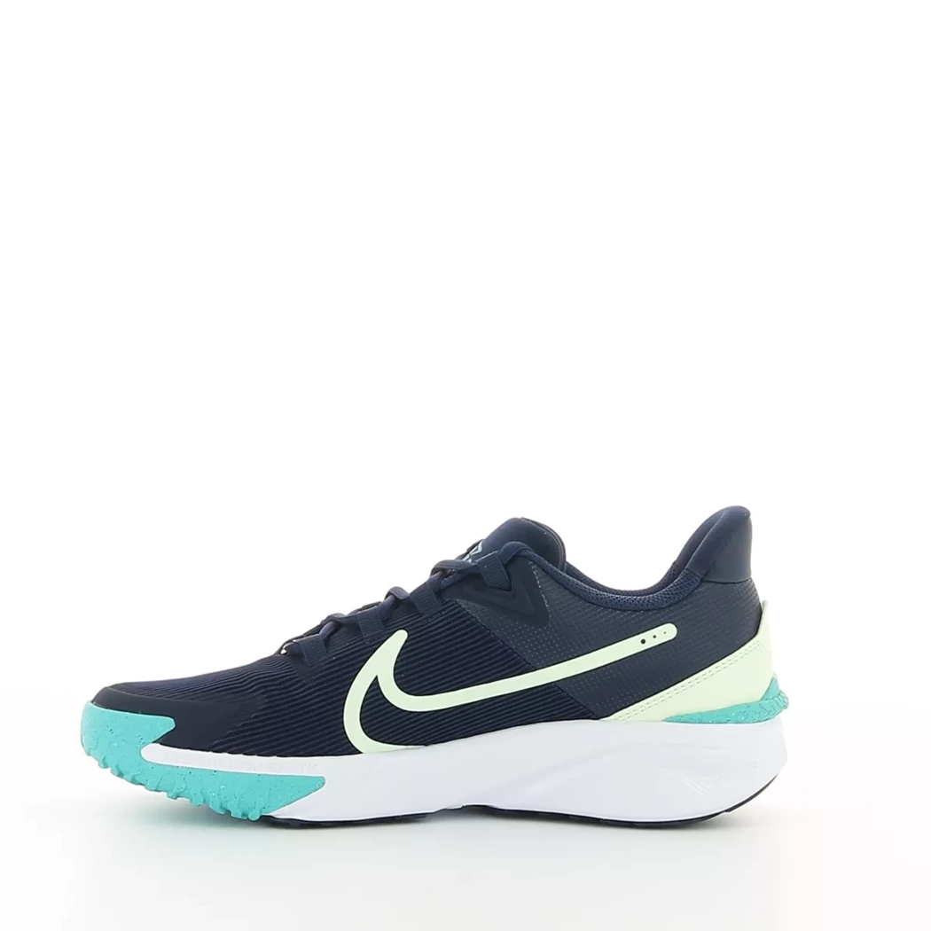 Image (4) de la chaussures Nike - Baskets Bleu en Textile