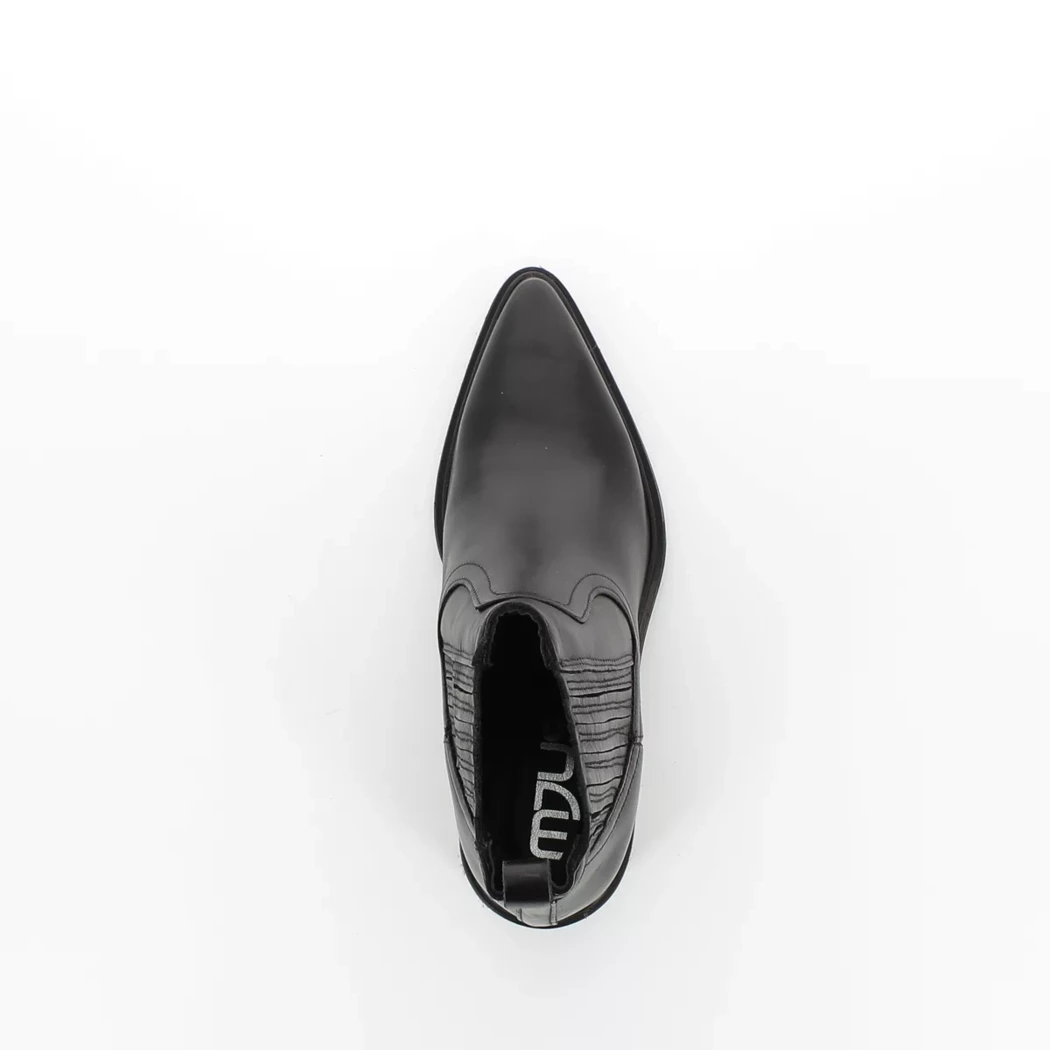 Image (6) de la chaussures Mjus - Boots Noir en Cuir