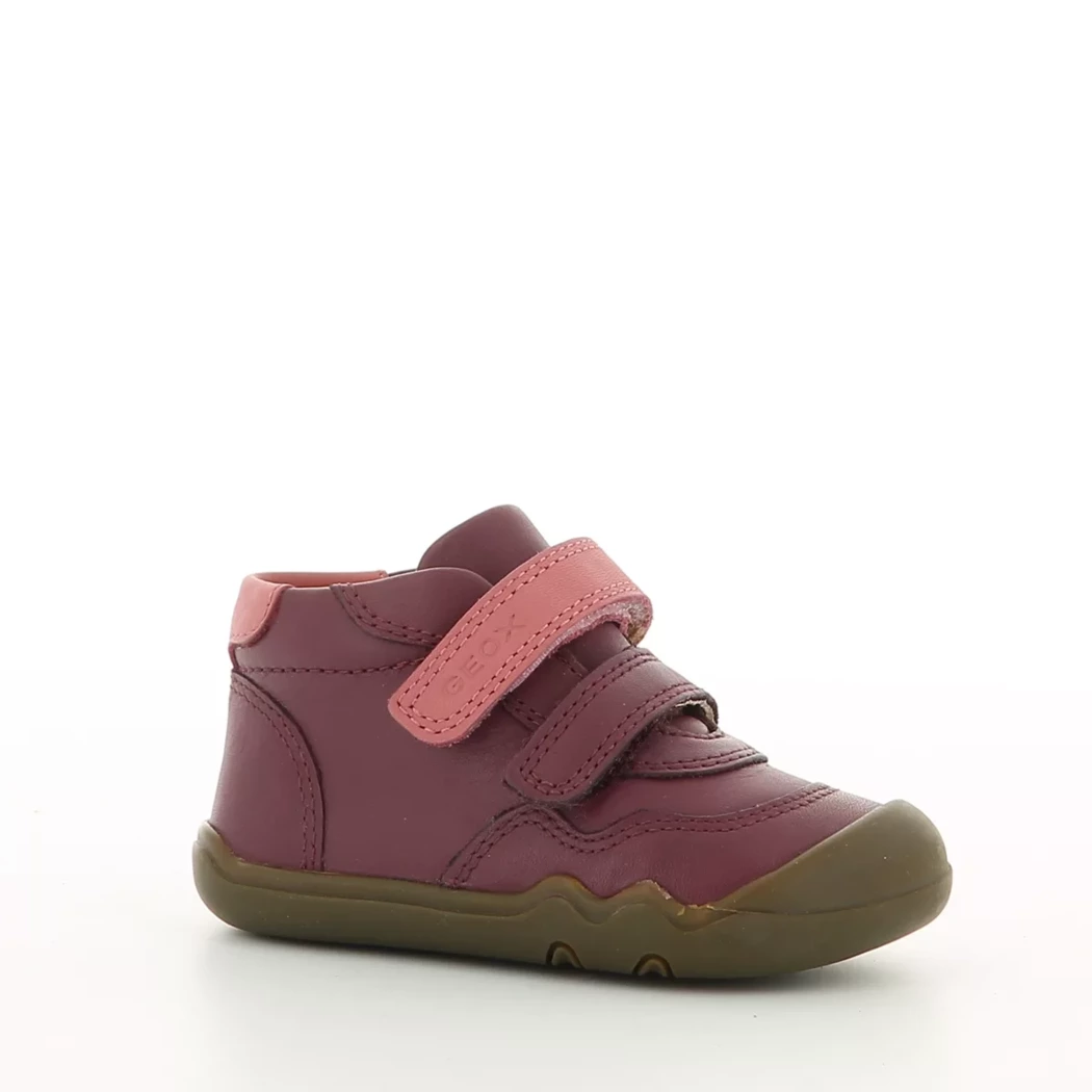 Image (1) de la chaussures Geox - Bottines Violet / Lilas en Cuir