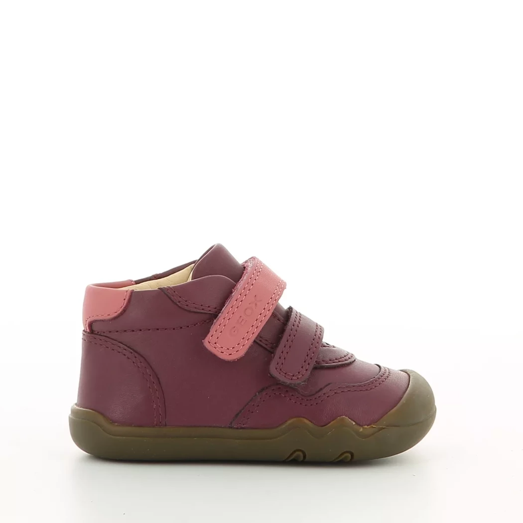Image (2) de la chaussures Geox - Bottines Violet / Lilas en Cuir