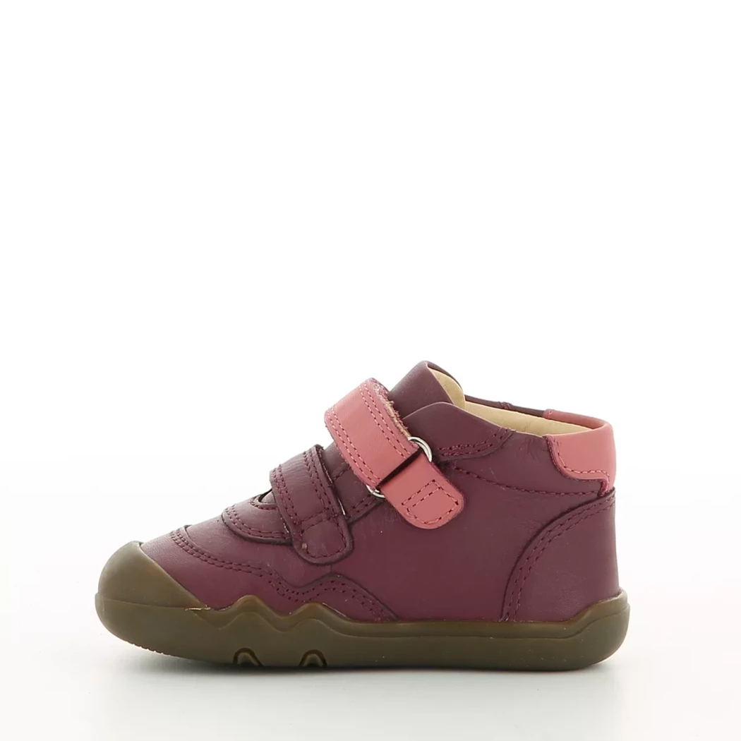 Image (4) de la chaussures Geox - Bottines Violet / Lilas en Cuir