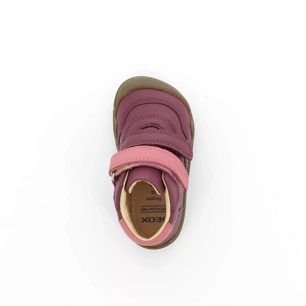 Image (6) de la chaussures Geox - Bottines Violet / Lilas en Cuir