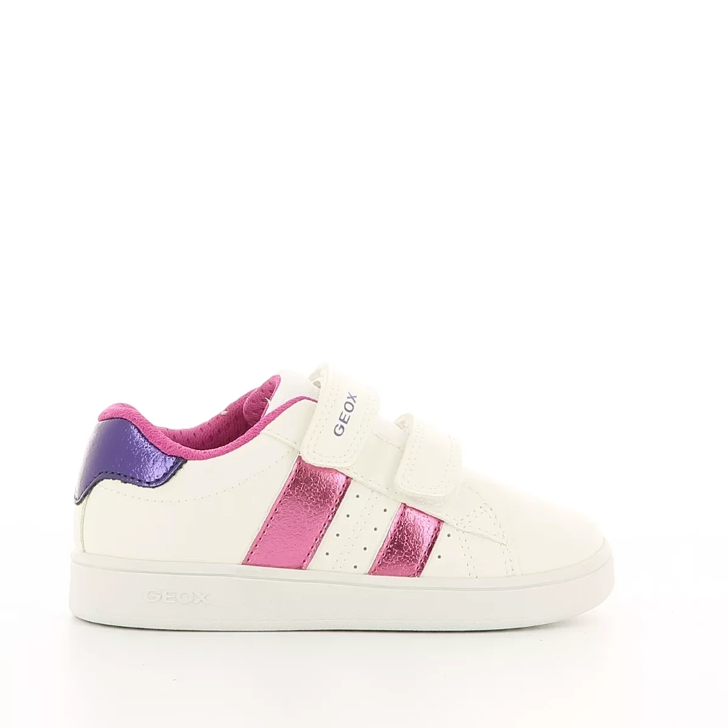 Image (2) de la chaussures Geox - Baskets Blanc en Cuir synthétique