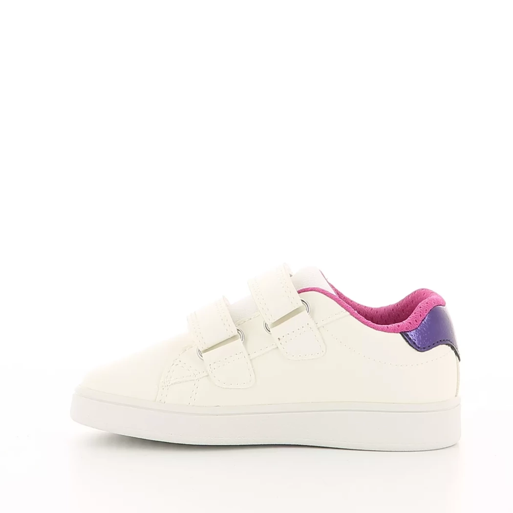 Image (4) de la chaussures Geox - Baskets Blanc en Cuir synthétique