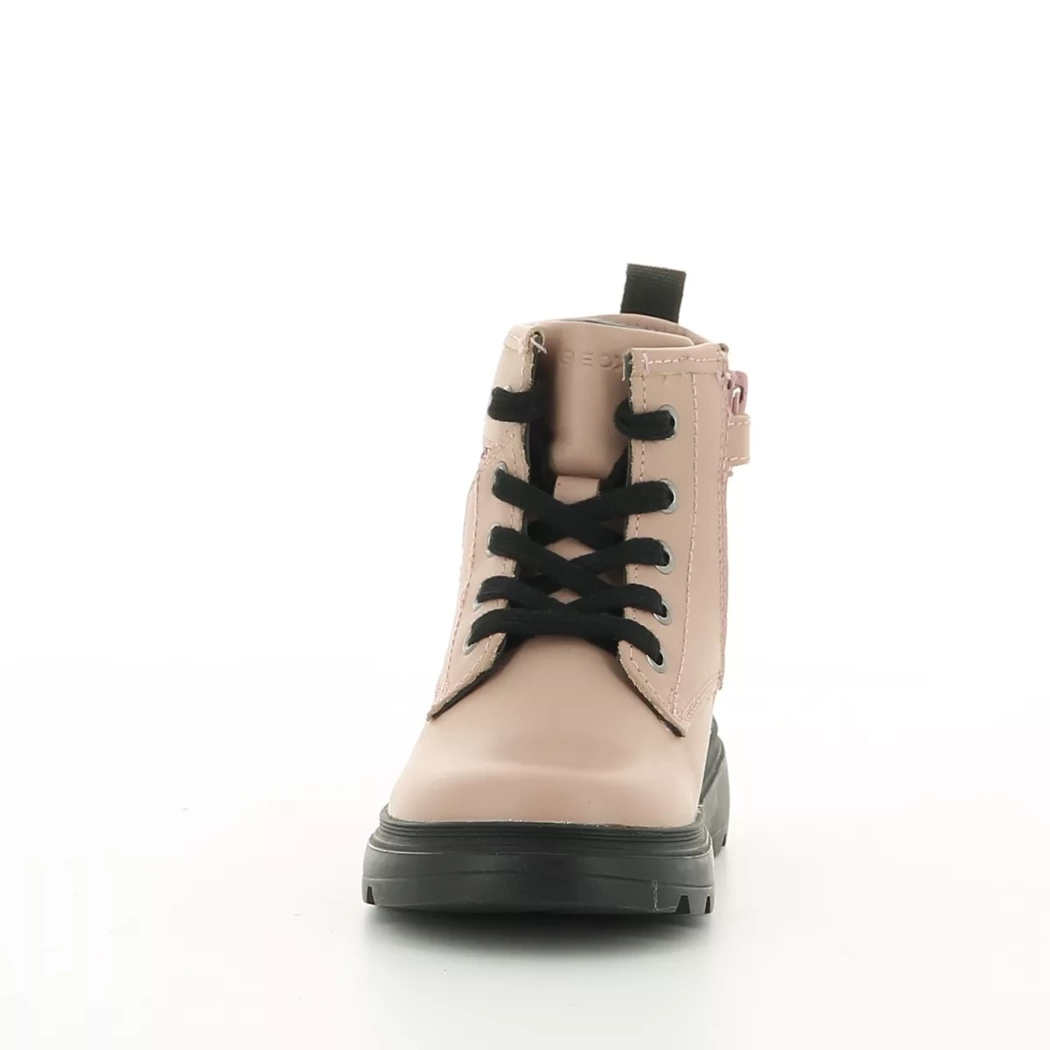 Image (5) de la chaussures Geox - Bottines Rose en Cuir