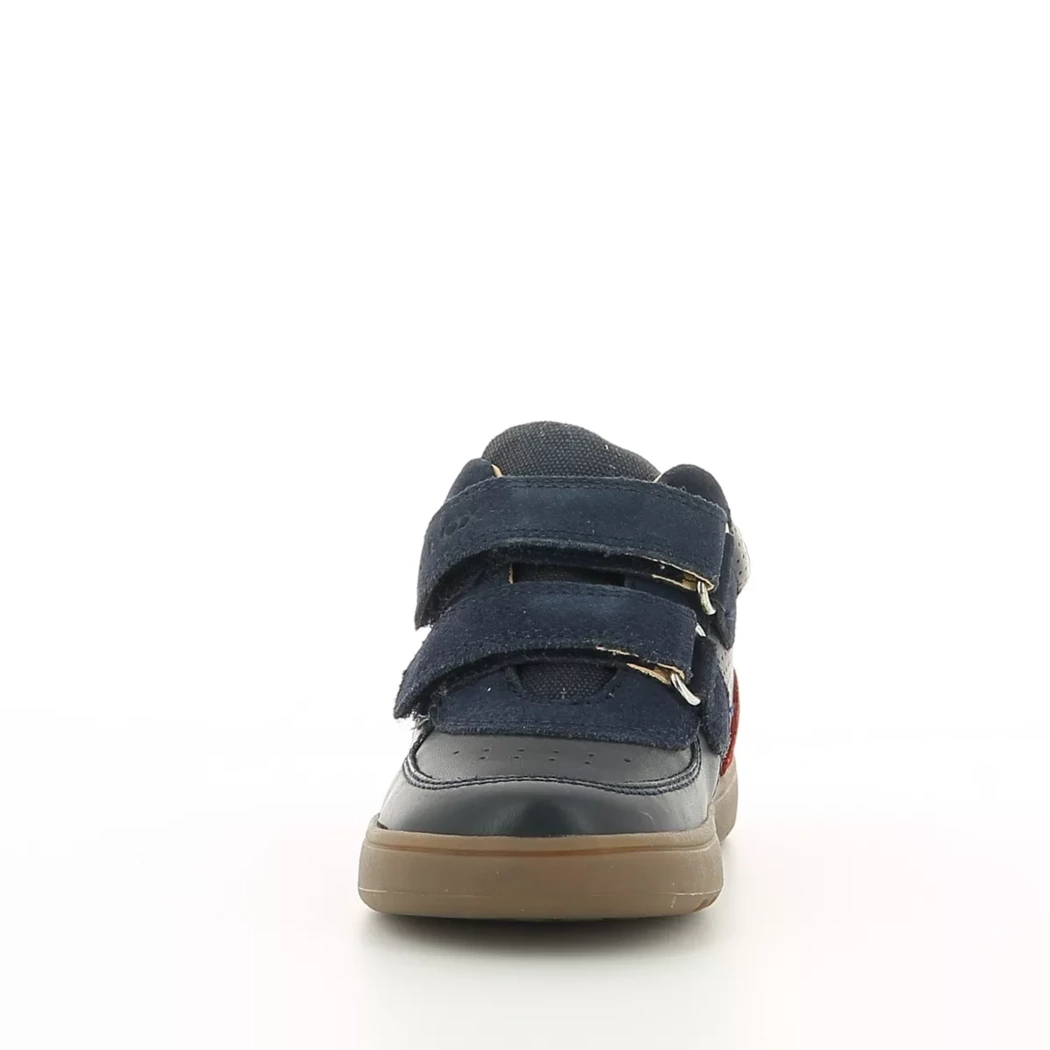 Image (5) de la chaussures Geox - Bottines Bleu en Cuir
