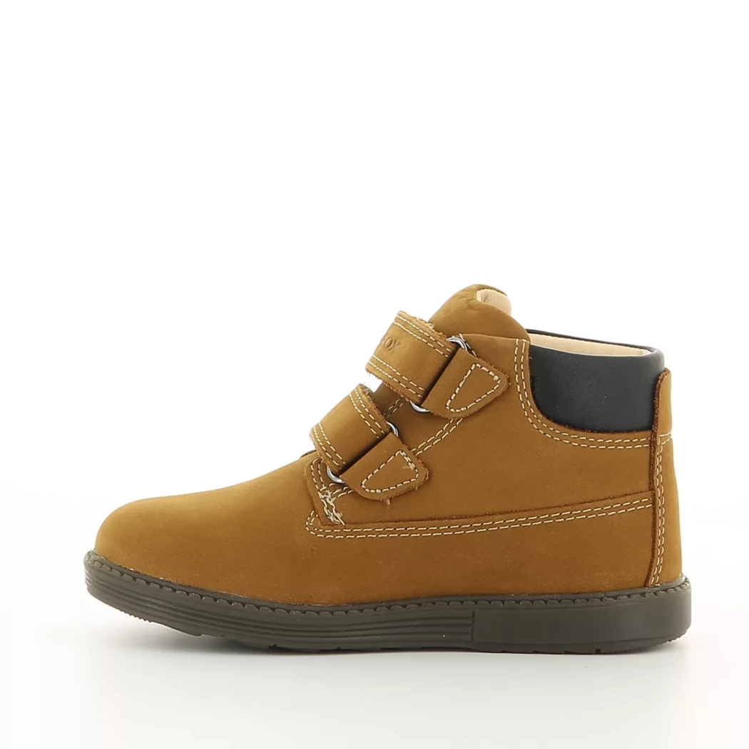 Image (4) de la chaussures Geox - Bottines Cuir naturel / Cognac en Cuir nubuck