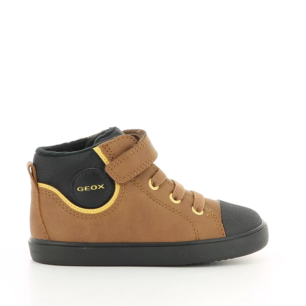 Image (2) de la chaussures Geox - Bottines Cuir naturel / Cognac en Cuir synthétique