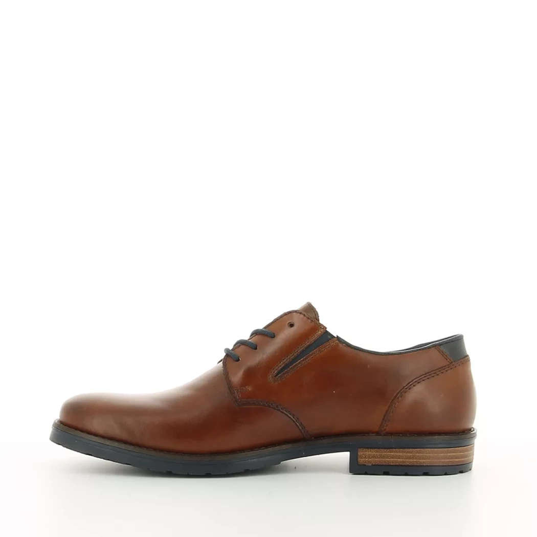Image (4) de la chaussures Rieker - Chaussures à lacets Cuir naturel / Cognac en Cuir