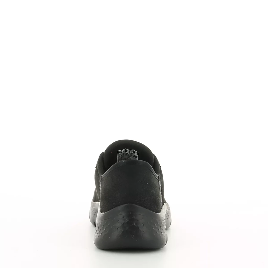 Image (3) de la chaussures Skechers - Baskets Noir en Cuir synthétique
