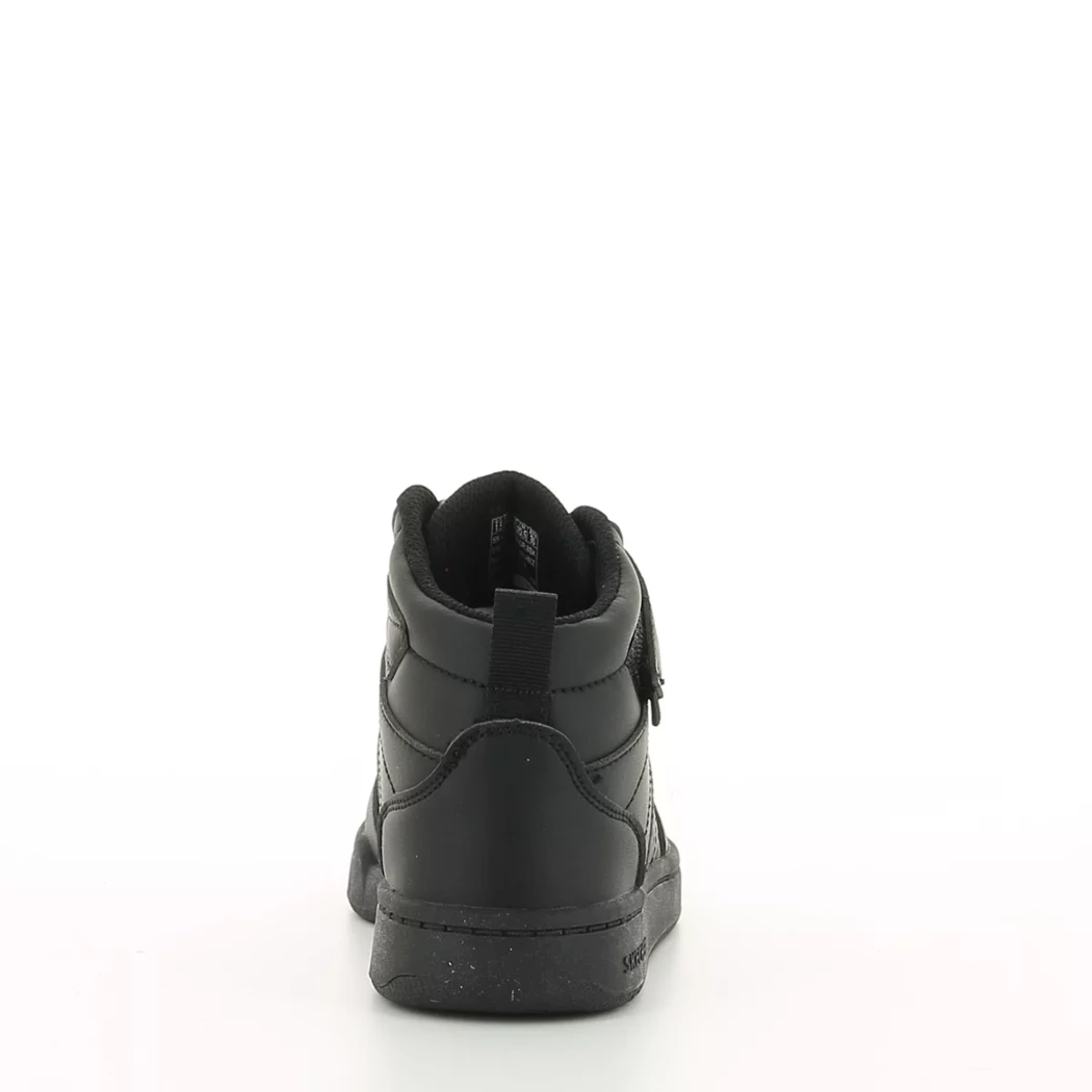 Image (3) de la chaussures Skechers - Bottines Noir en Cuir synthétique