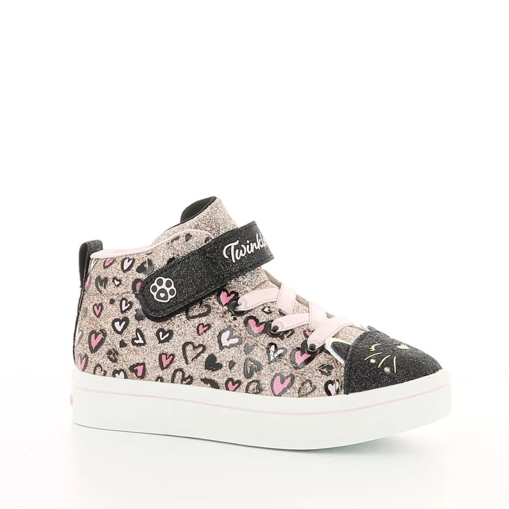 Image (1) de la chaussures Skechers - Bottines Noir en Textile