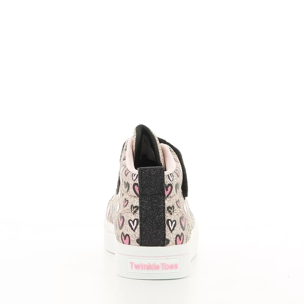 Image (3) de la chaussures Skechers - Bottines Noir en Textile