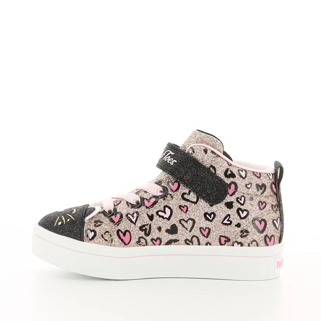 Image (4) de la chaussures Skechers - Bottines Noir en Textile