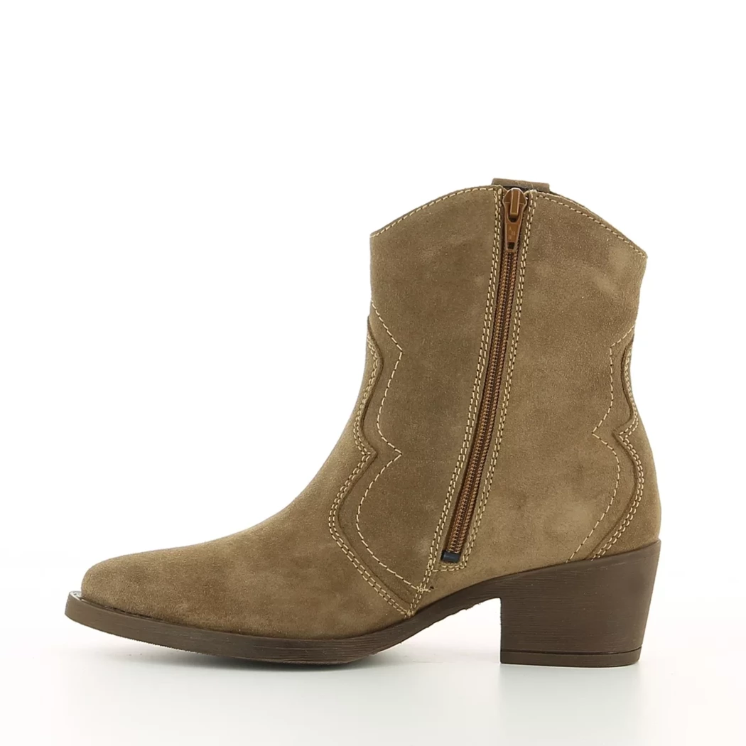 Image (4) de la chaussures Tamaris - Boots Taupe en Cuir nubuck