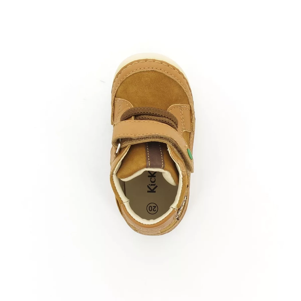 Image (6) de la chaussures Kickers - Bottines Cuir naturel / Cognac en Cuir