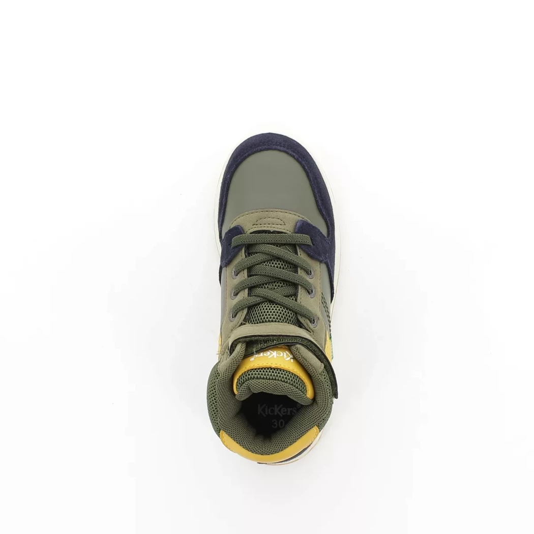 Image (6) de la chaussures Kickers - Bottines Vert en Cuir synthétique