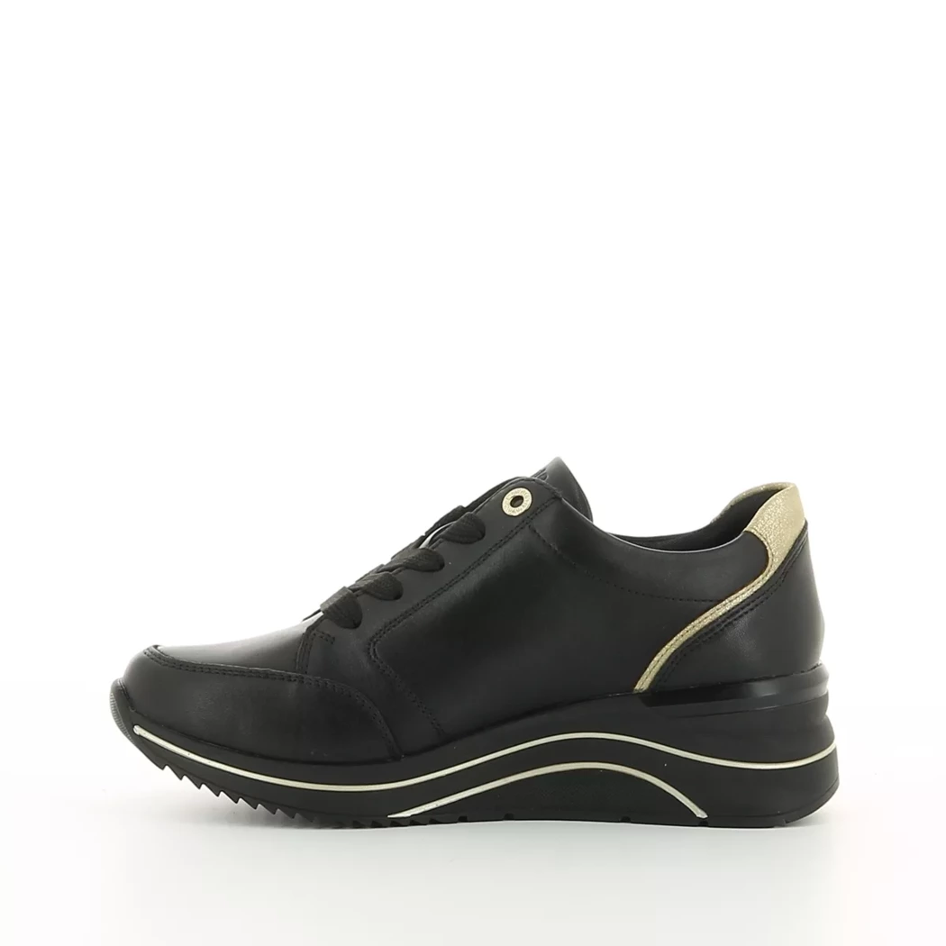 Image (4) de la chaussures Remonte - Baskets Noir en Cuir