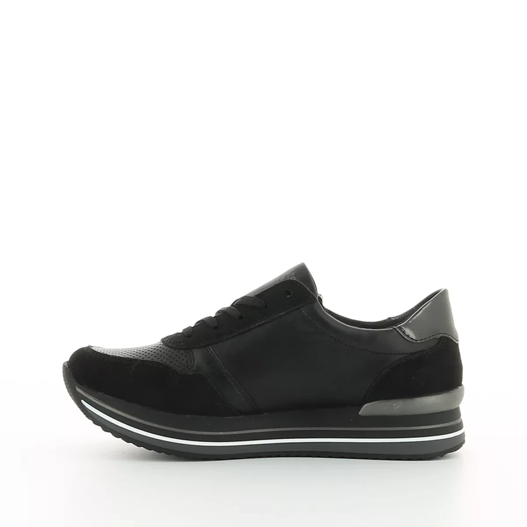 Image (4) de la chaussures Remonte - Baskets Noir en Cuir