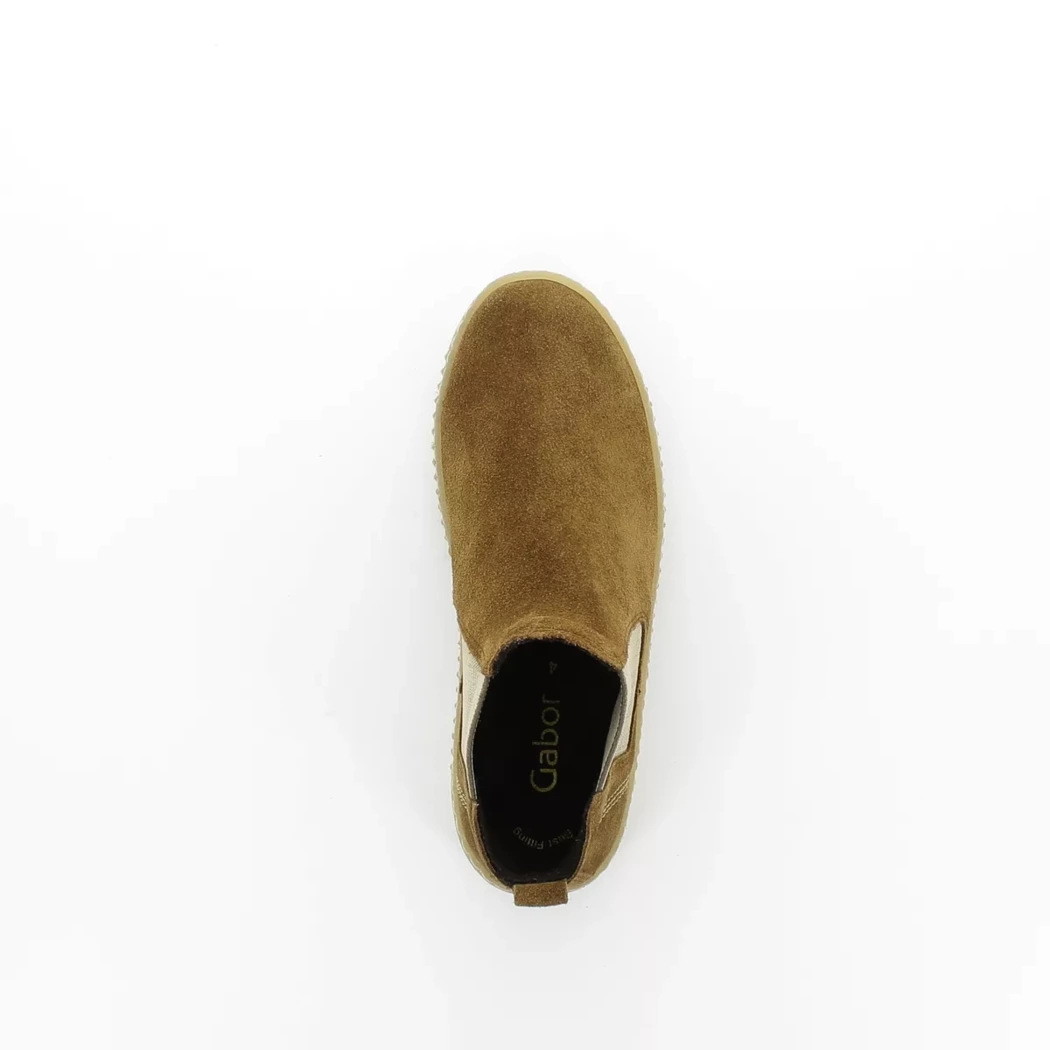 Image (6) de la chaussures Gabor - Boots Cuir naturel / Cognac en Cuir nubuck Image (6) de la chaussures Gabor - Boots Cuir naturel / Cognac en Cuir nubuck