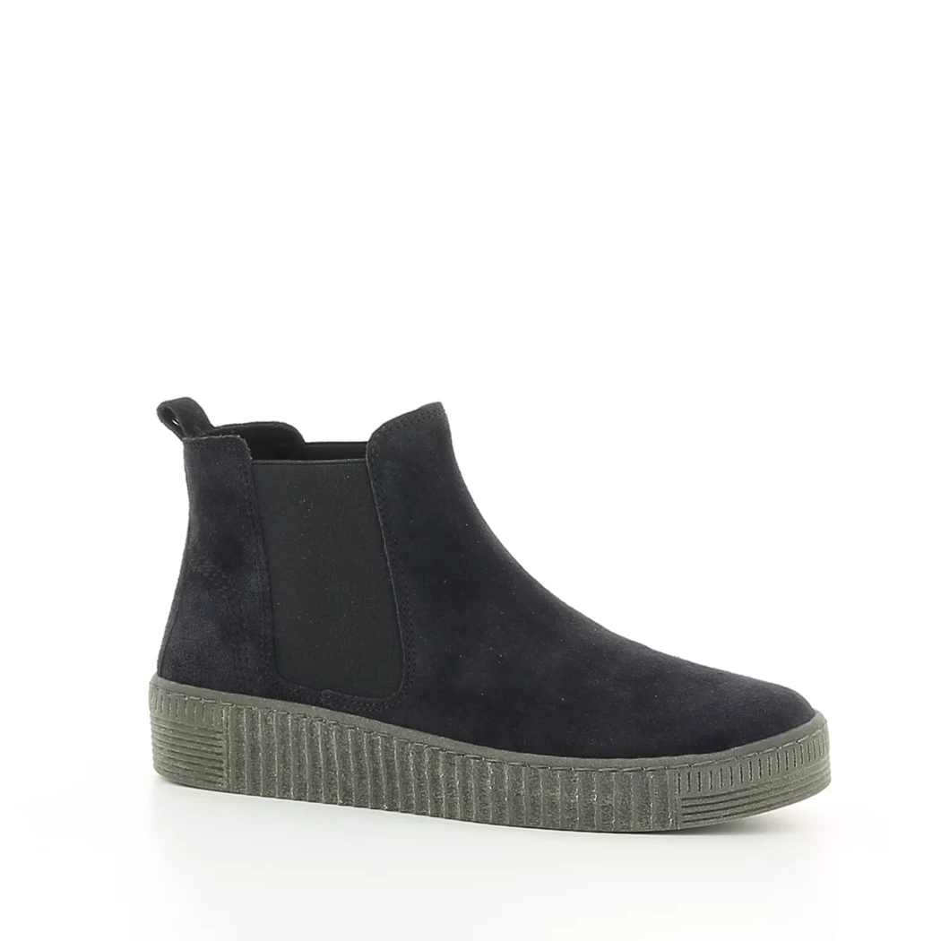 Image (1) de la chaussures Gabor - Boots Bleu en Cuir nubuck Image (1) de la chaussures Gabor - Boots Bleu en Cuir nubuck