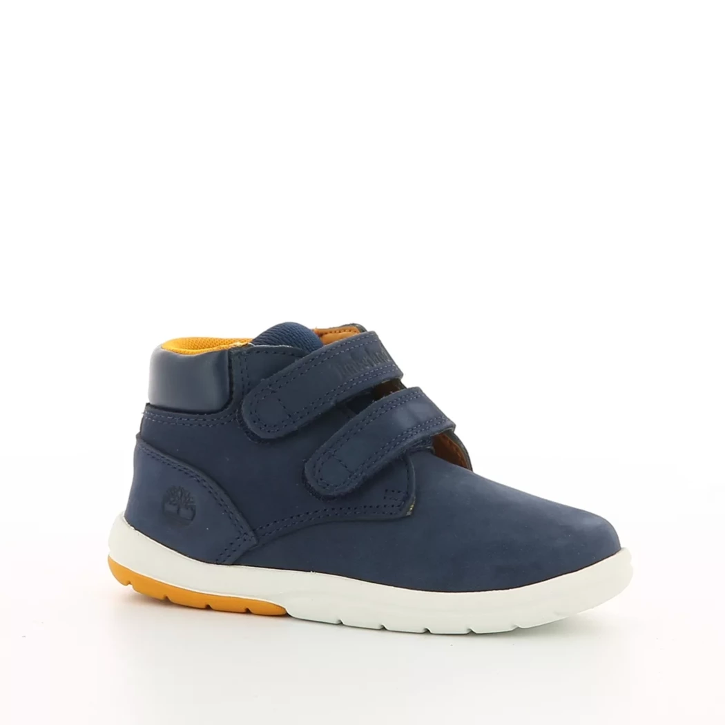 Image (1) de la chaussures Timberland - Bottines Bleu en Cuir nubuck