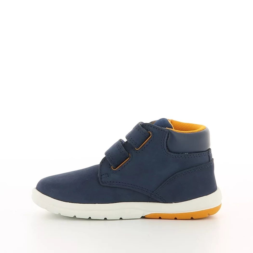 Image (4) de la chaussures Timberland - Bottines Bleu en Cuir nubuck