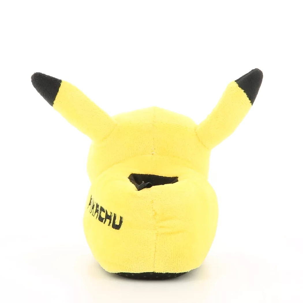Image (3) de la chaussures Pokemon - Pantoufles et Chaussons Jaune en Textile
