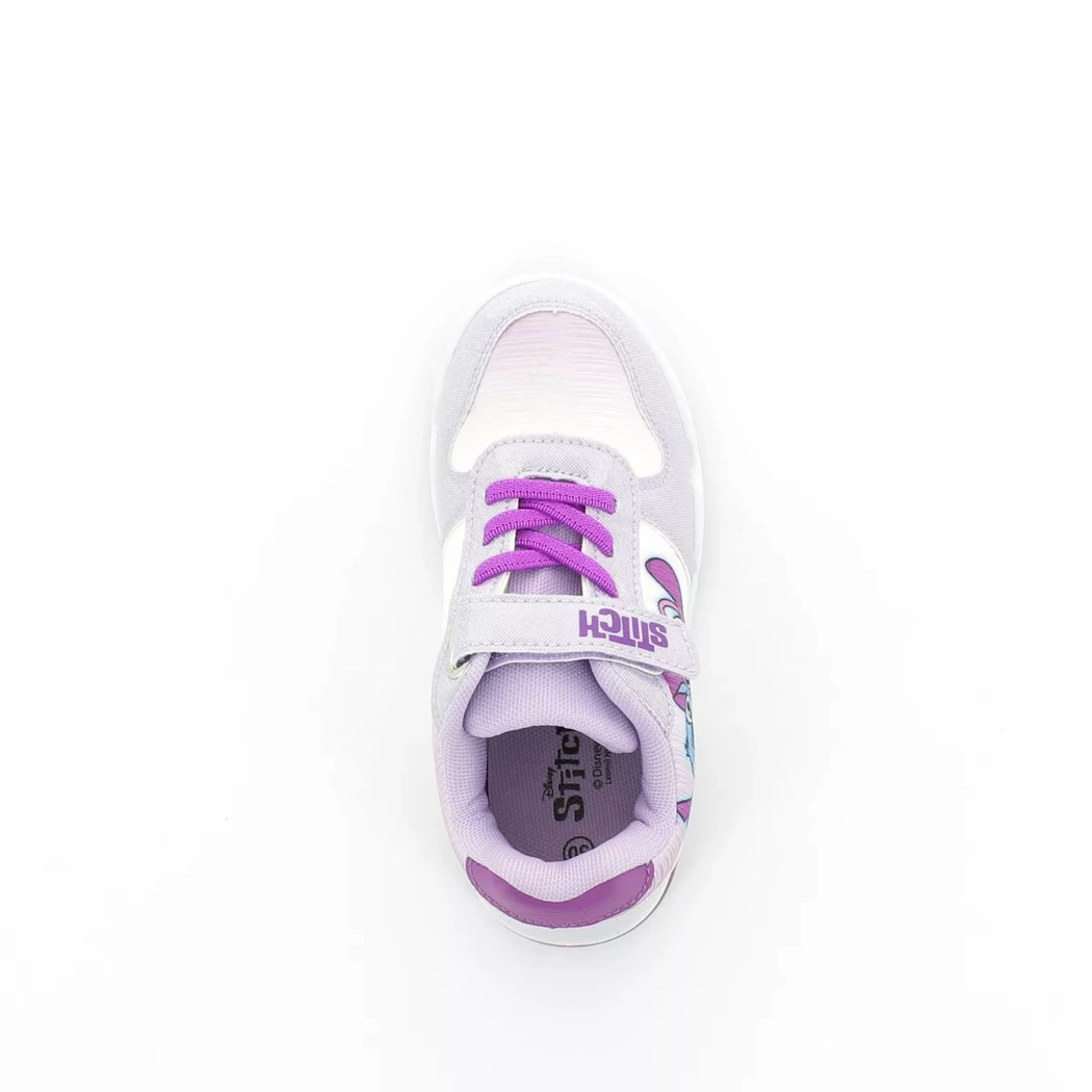 Image (6) de la chaussures Stitch - Baskets Violet / Lilas en Cuir synthétique