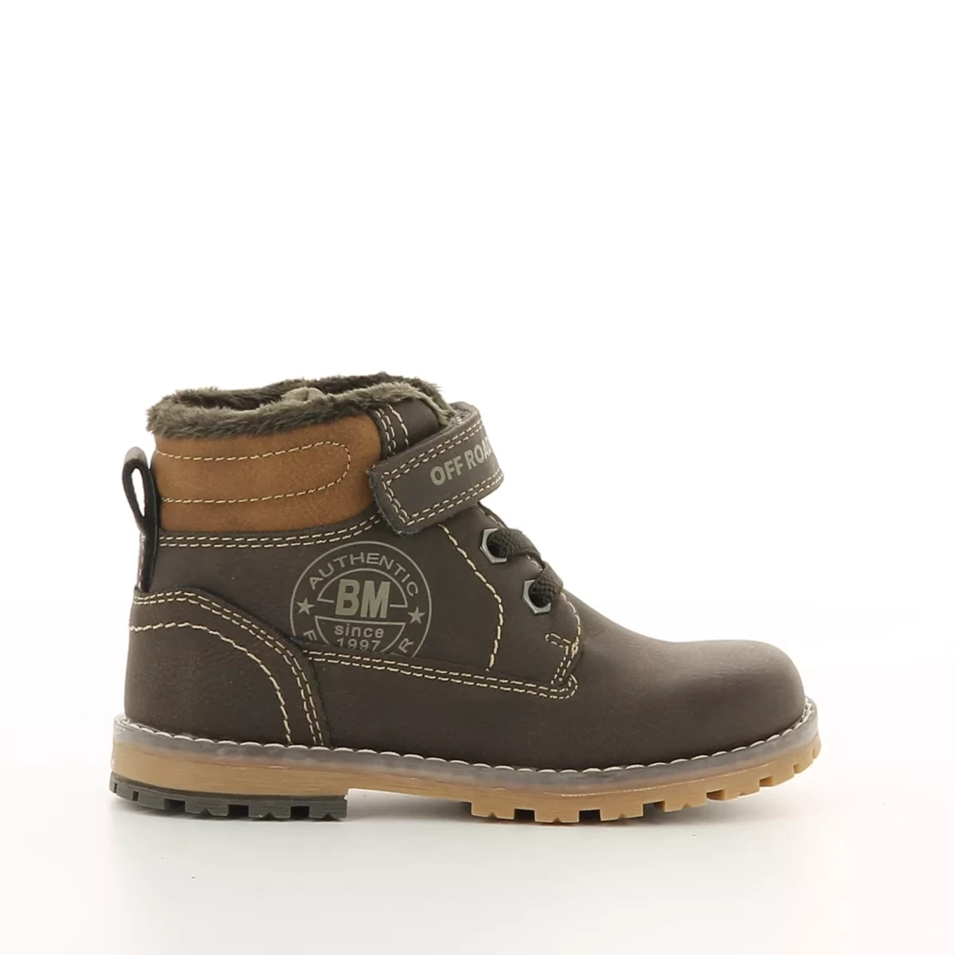Image (2) de la chaussures Off Road - Bottines Marron en Cuir synthétique