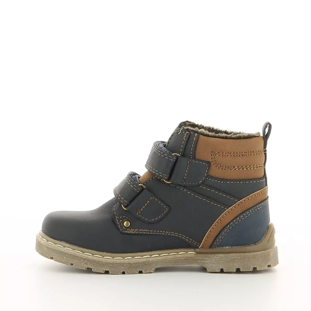 Image (4) de la chaussures Off Road - Bottines Bleu en Cuir synthétique