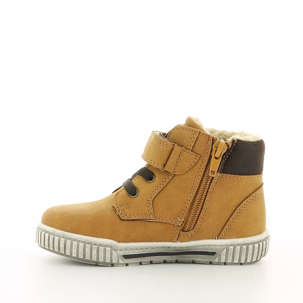 Image (4) de la chaussures Off Road - Bottines Cuir naturel / Cognac en Cuir synthétique
